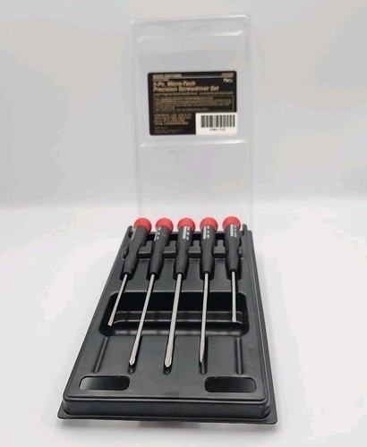 SEARS Craftsman Professional 5pc Micro-Tech Precision Screwdriver Set 41520 USA - Picture 6 of 6