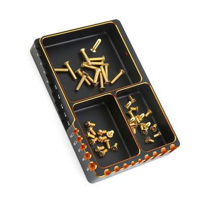 For Metal Screw With 3 Compartments For Efficient Organization