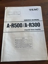Teac A-R500/A-R300 Amplificatore Stereo Manuale di Servizio - L17