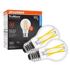 Sylvania LED TruWave Natural Series A19 Light Bulb, 2 Count, 5000k Daylight