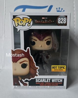 Funko Pop! Scarlet Witch #828 Hot Topic Exclus Marvel WandaVision Wanda Maximoff