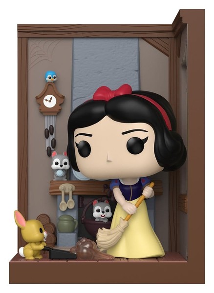 Funko FK90376 - Schneewittchen Pop! Nooks Vinyl Figur Dwarfs House 9 Cm - Neu-image