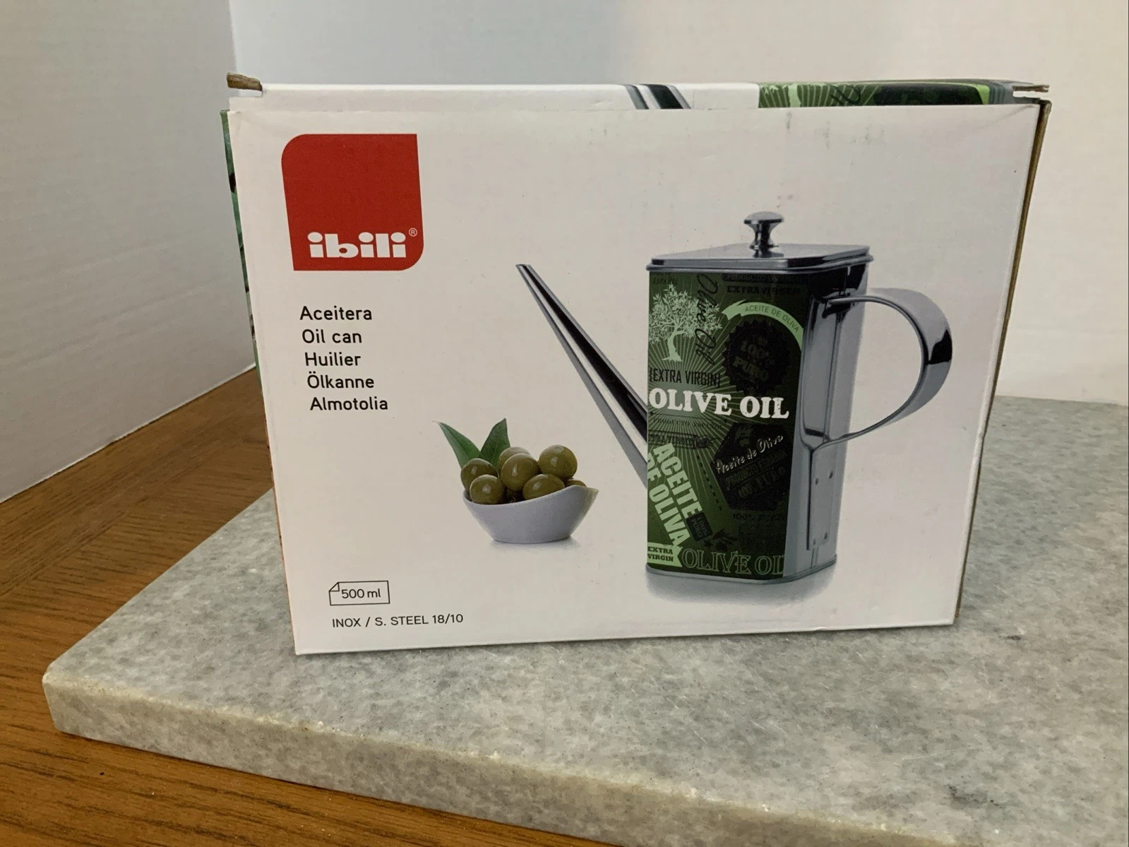 Irbil I Olive Oil Can