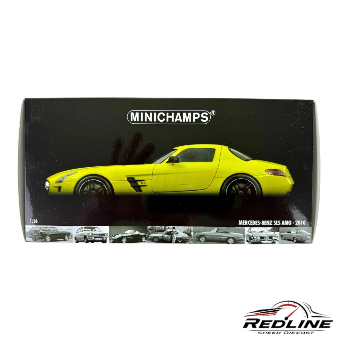 Minichamps 1:43 Modellauto Mercedes-Benz SLS AMG GT3 24H Nürburgring 2011