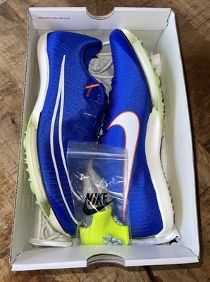 Size 13 Nike Air Zoom Maxfly Sprint Men s Spikes Shoes Racer Blue DH5359-400 NWB
