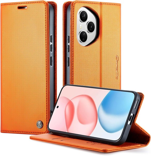 HandyhüLle Honor 400 KlapphüLle Pu Leder Rfid Schutz Faltbare StäNder Tasche-image