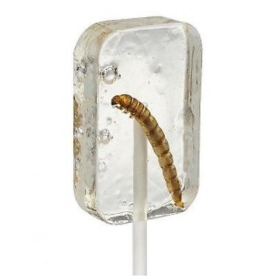 HOTLIX TEQUILA WORM POP ~ Novelty candy ~ 9 cts of 1OZ ~ BEST PRICE