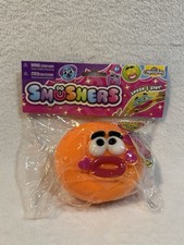Orb Curiosities Smushers Squishy Toy Smushers New Release Viral Orange Face NEW
