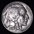 1938 D Buffalo Nickel - UNCIRCULATED