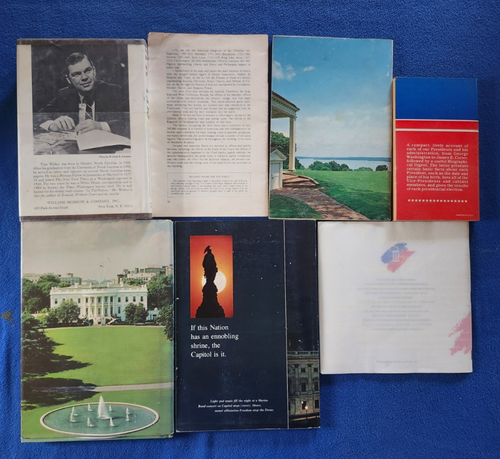 Lot 10 Présidents Maison Blanche Cour Suprême Monticello Mt. Livres Vernon billets + - Photo 10/11