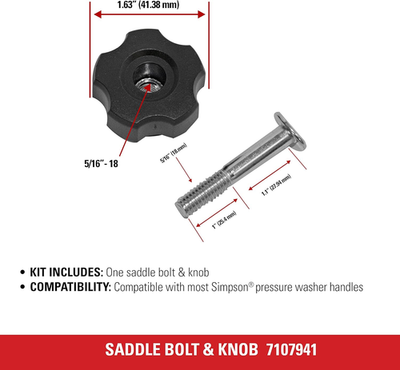 #ad Cleaning 7107941 Replacement Saddle Bolt and Knob Repair Kit for Handles on G... $26.55