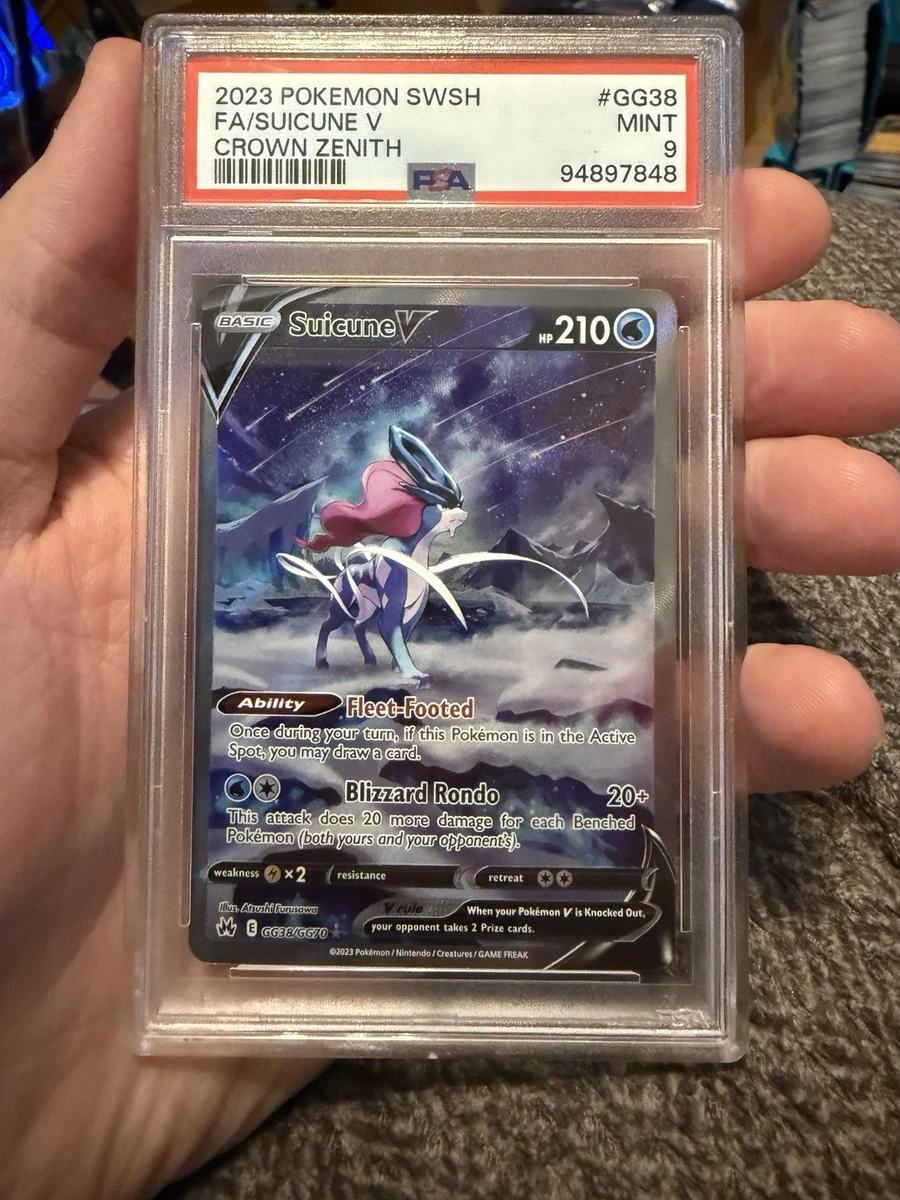 Suicune Holo Pokémon TCG Individual Collectible Card Game Cards