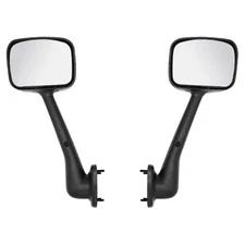 Chrome Hood Mirrors For Freightliner Cascadia 2008-2016 Pair Of Accessories