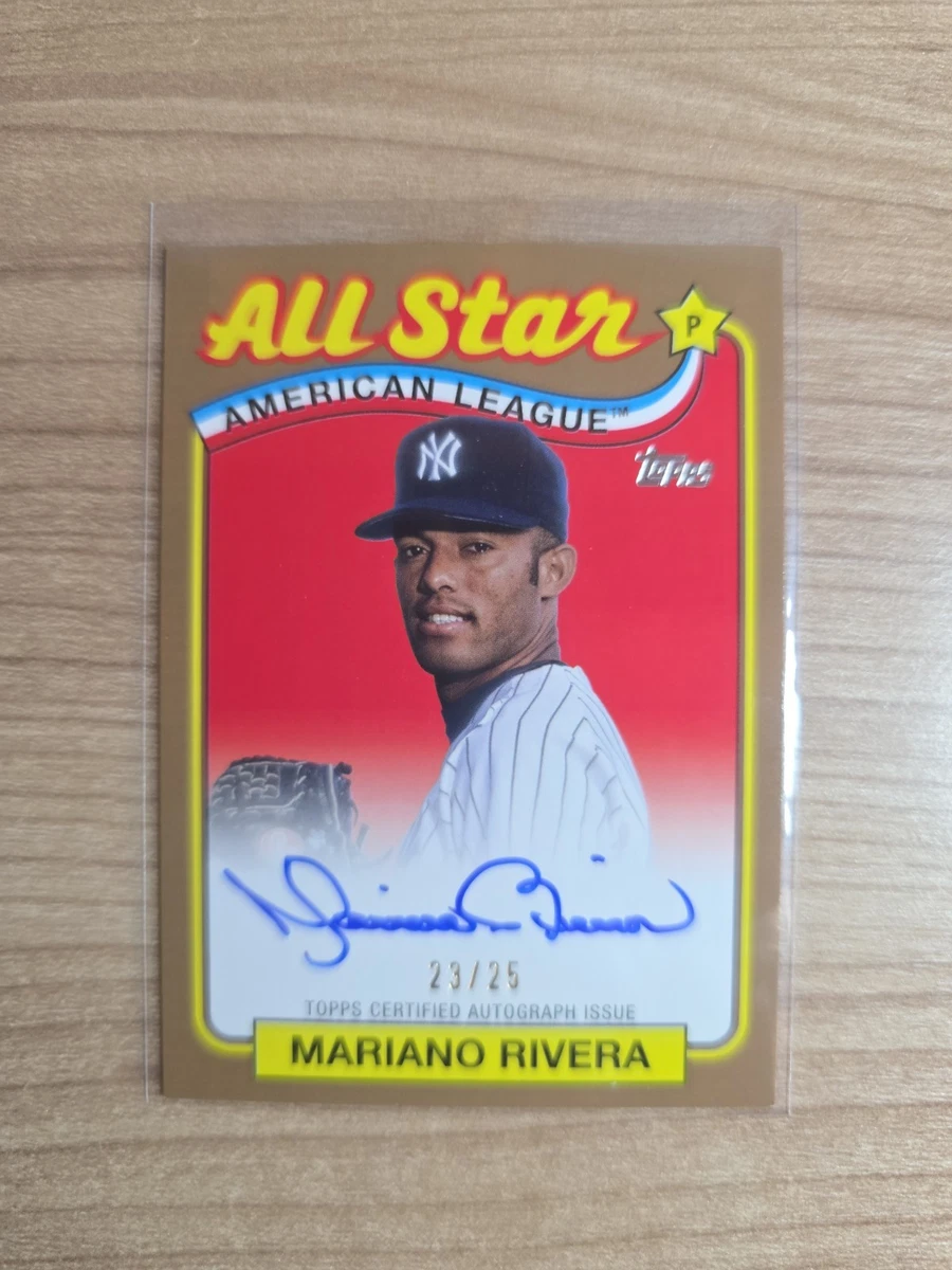 MLB Mariano a サインカード MLB Mariano Rivera Signed Trading Cards