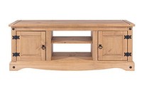 Core Products Two Door Flat Screen Tv Unit, Antique Wax Core Products Two Door Flat Screen Tv Unit, Antique Wax