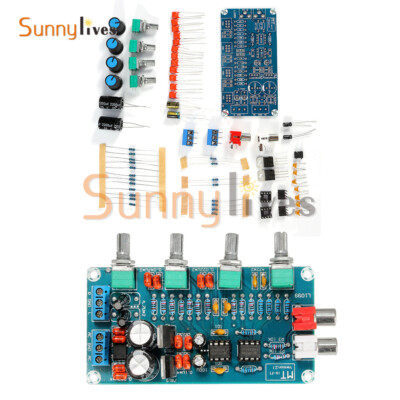 DIY Kits NE5532 HIFI OP-AMP Amplifier Preamplifier Volume Tone EQ ...