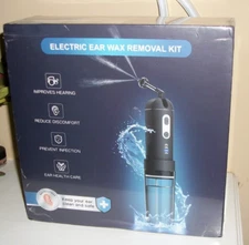 Electric Ear Wax Removal Kit Portable Home Use Ear Health Care New in Box Sealed