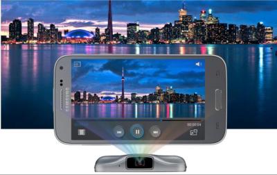 Samsung Galaxy Beam2 SM-G3858 4.66'' 5MP 3G Smartphone with Built-in Projector