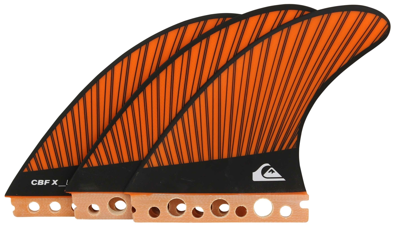 Набор плавников для доски для серфинга Quiksilver CBF-X оранжевый S новый 17790₽