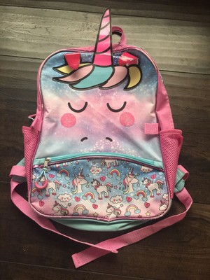 personalized unicorn backpack and lunchbox