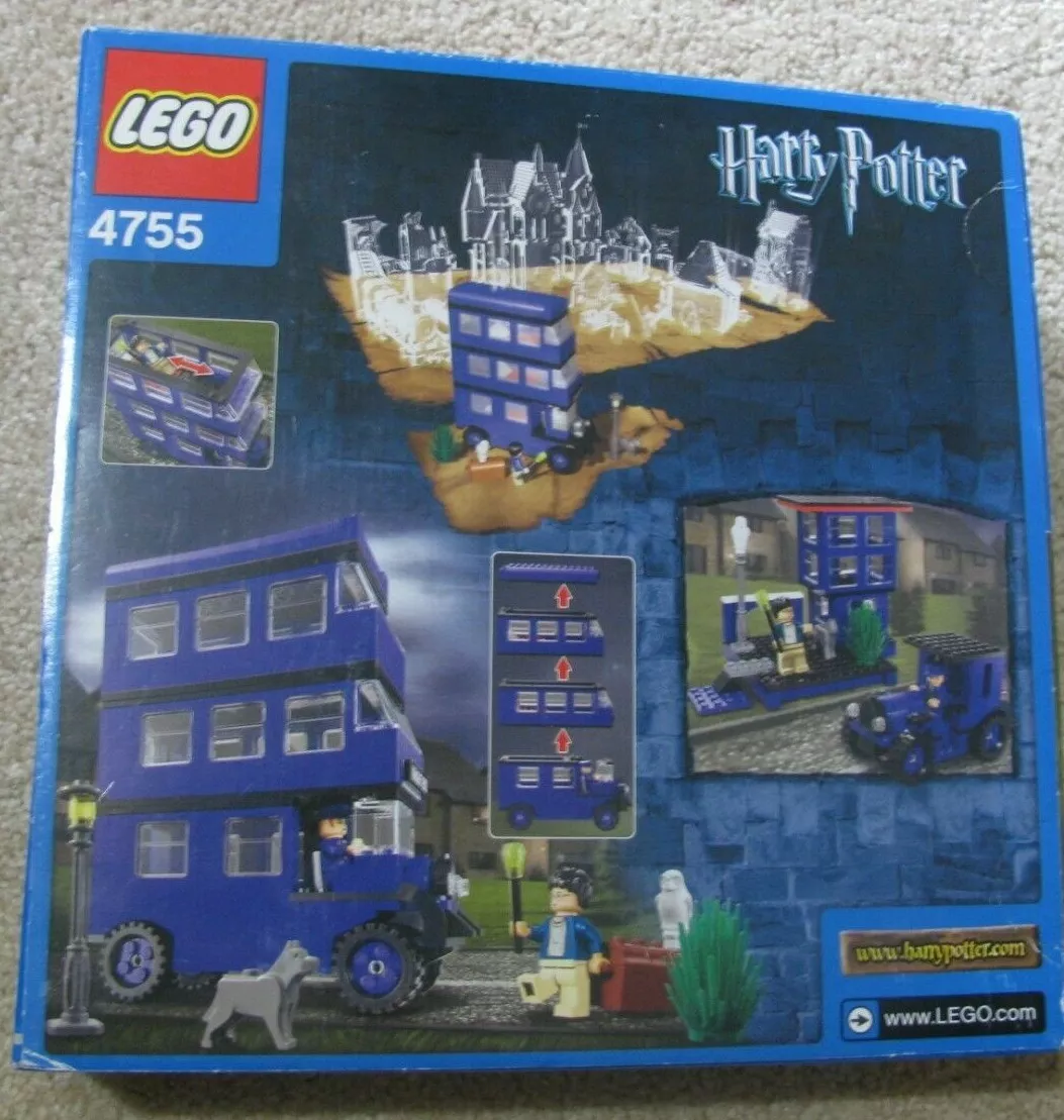 LEGO Harry Potter night knight bus 4755 Unopened great