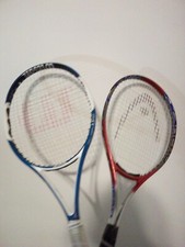 Two Tennis Rackets Combo. Wilson Fury Hybrid, Head ti. Conquest