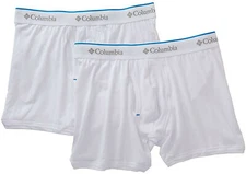 Columbia Mens 2 Pack Cotton Stretch Boxer Briefs