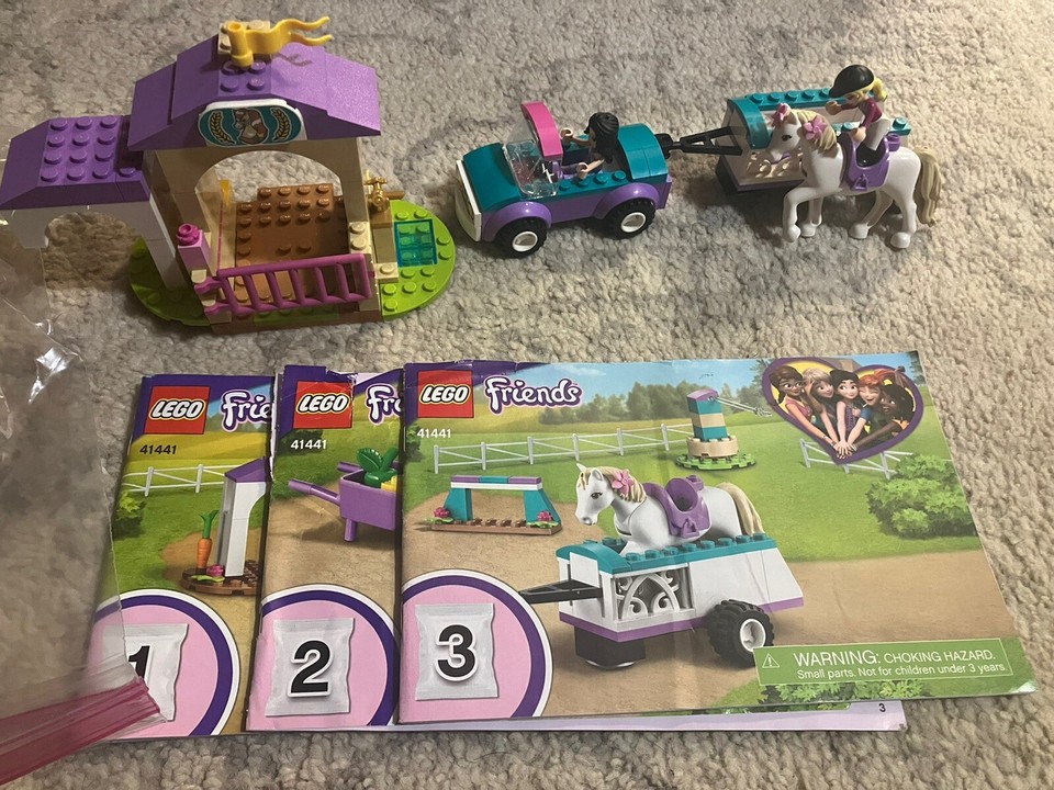 LEGO FRIENDS HORSE TRAINING AND TRAILER SET 41441 eBay