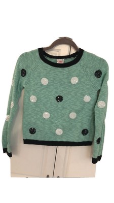green sparkle sweater