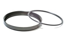 Empty Filter Ring and Retainer 86mm Metal ring Aluminium