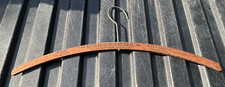 Vintage Wooden Advertising Hanger ROYAL CLEANING & DYEING CO Trenton NJ antique