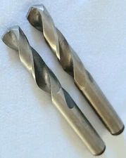 5/16" Cobalt Screw Machine Drill Bit High Speed RH Cut 118° Precision Pack of 2