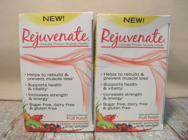 Rejuvenate Muscle Health Fruit Punch Powder Packets 30 Count For Sale Online Ebay