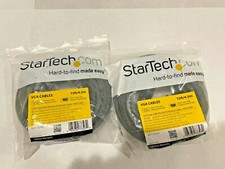 Startech MXT105HQ15 - 15' Coax High Resolution VGA Monitor Ext Cable - Lot of 2