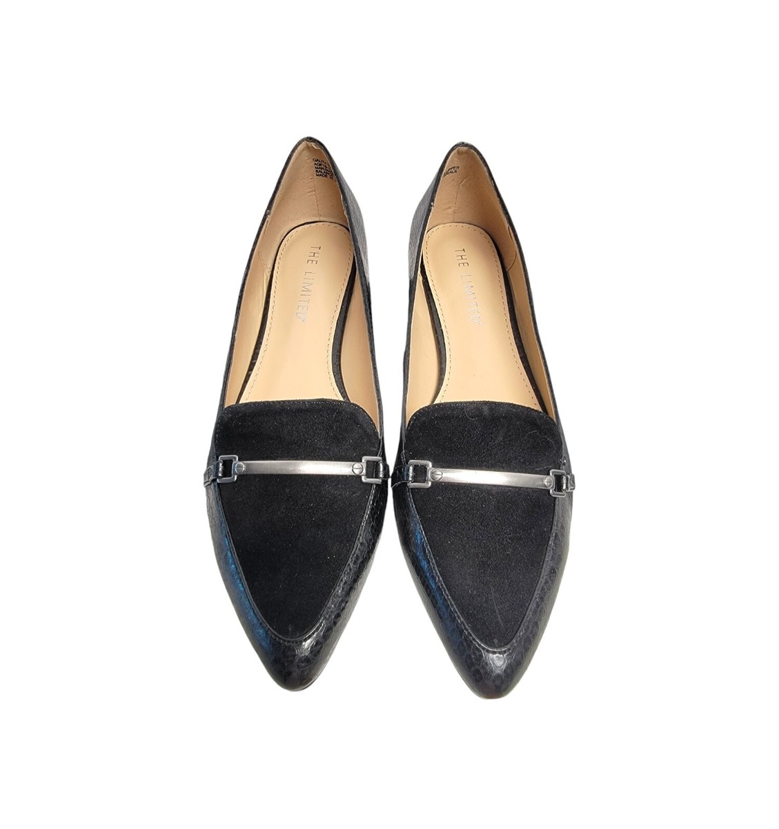 Suede Flat Pointed Leather Shoes Buy Lulu Navy Suede Fashion Shoe