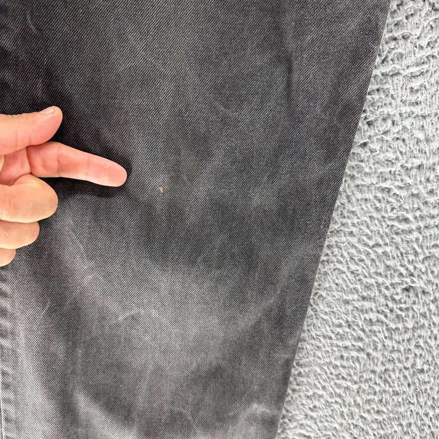 Vintage Levis 559 Jeans Mens 38x32 Black Relaxed Fit Dark Wash Cotton Workwear - Image 3 of 4