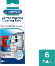 6 x Dr Beckmann Coffee Machine Cleaning Tablets For Remove Coffee Grease