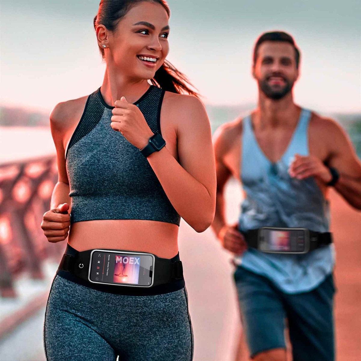 Custodia Braccio Sportiva Impermeabile DFV Bracciale Neoprene Per Huawei P20 Lite - Fascia Braccio Impermeabile Per Sport Fascia Braccio Regolabile Palestra