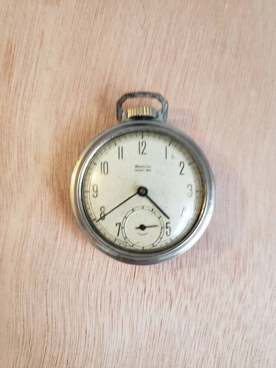 Westclox pocket watch value sale