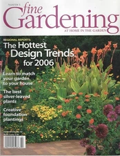 Tauntons Fine Gardening February 2006 Issue 107  The Hottest Design Trends 2006