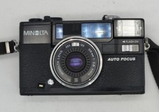 VTG 80s Minolta Hi-Matic Hi Matic AF2 35mm Camera 38mm f/2.8 PARTS ONLY