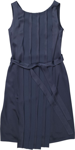 Neu! Hugo Boss Damen Kleid Detapa Dunkelblau Gr. 38-image