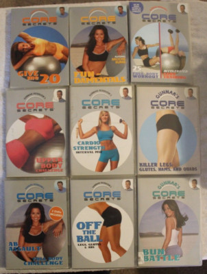 9 Core Secrets workout DVD lot off the ball killer legs cardio strength upper
