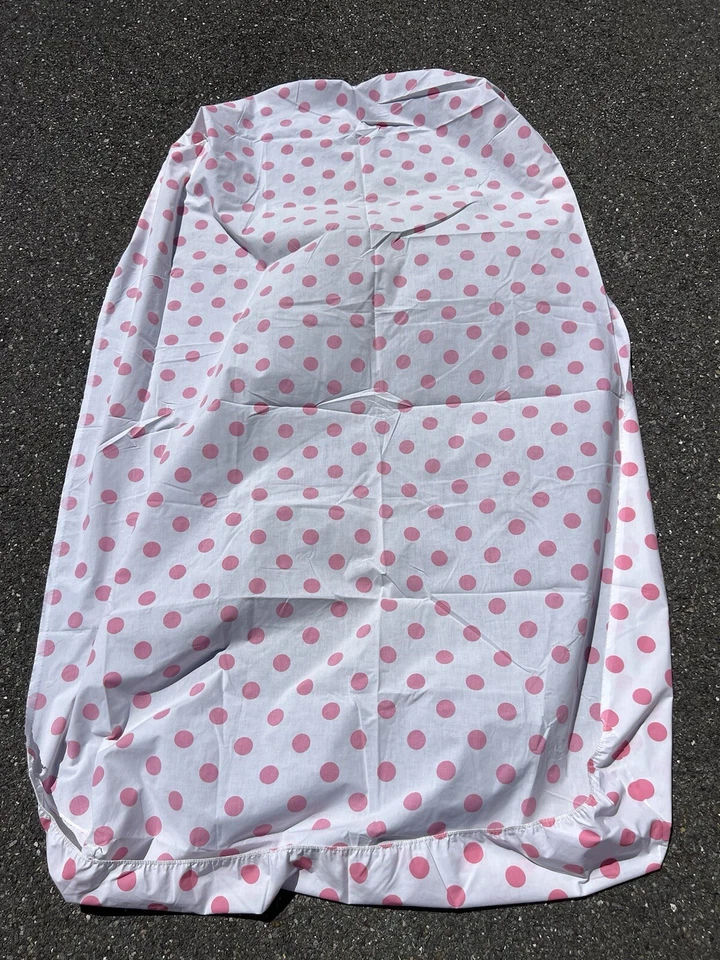 Juego de Sábanas y Ajustables De Colección Minnie Mouse Personaje Disney Años 80 Lunares Borde Volantes Foto 3 de 4