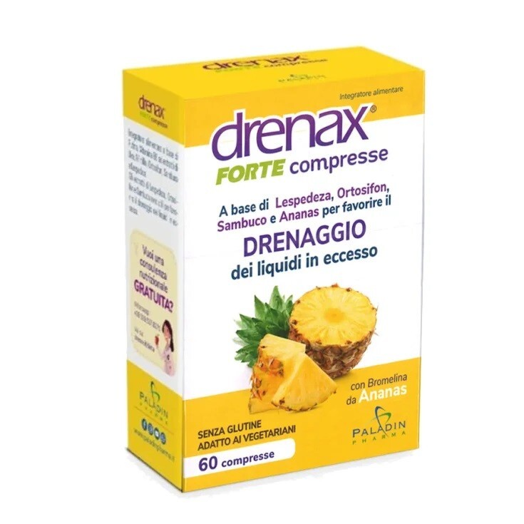 Paladin Pharma Drenax Forte Ananas 60 Compresse - Immagine 2