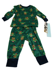 Star Wars Mandalorian The Child Yoda Christmas Size 12M 2-Piece Pajamas Set PJs