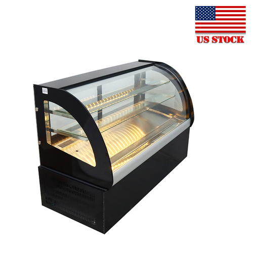 47" Commercial 3 Layers Refrigerated Cake Display w/Humidifier