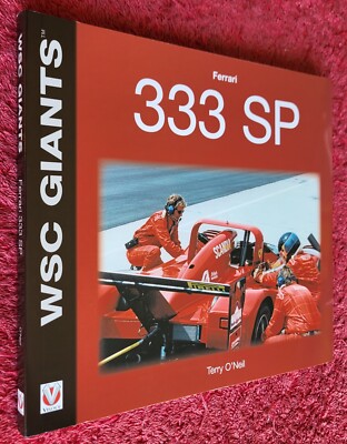 FERRARI 333 SP by Terry O'Neil NOS PERFECTLY MINT