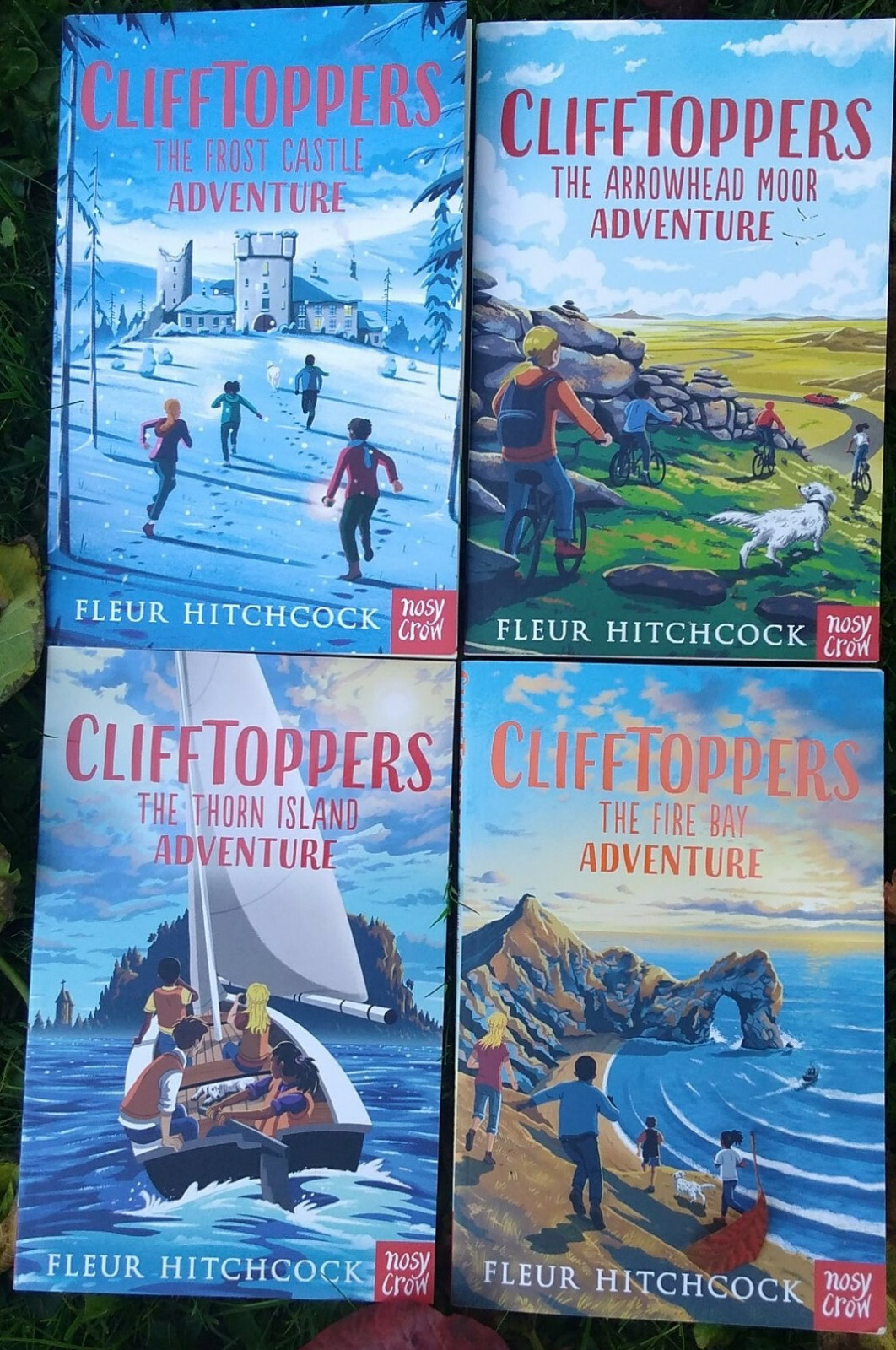 Clifftoppers Adventure 4 Books Children Collection Paperback By Fleur Hitchcock - Image 2