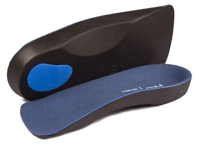 3/4 orthotic sports insoles For arch support fallen arches over pronation